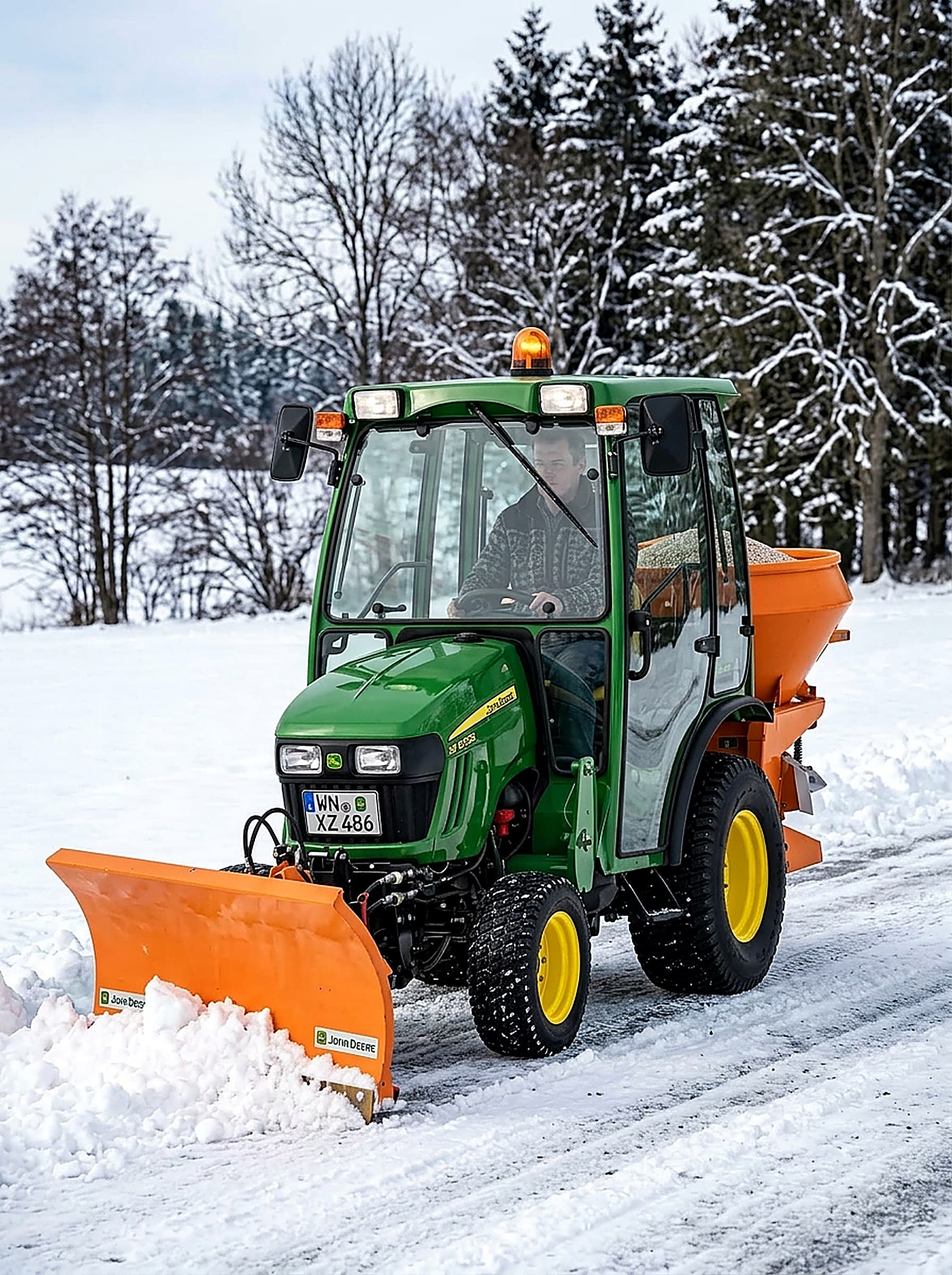 John Deere 2025R Kommunaltraktor Zoran Top Clean Freudenstadt